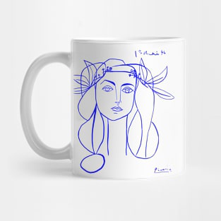 Muse by Picasso Mug